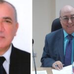 د محمد عبدالمجيد رئيس لجنة المبيدات والدكتور لمباركية نوار الكاتب الجزائري